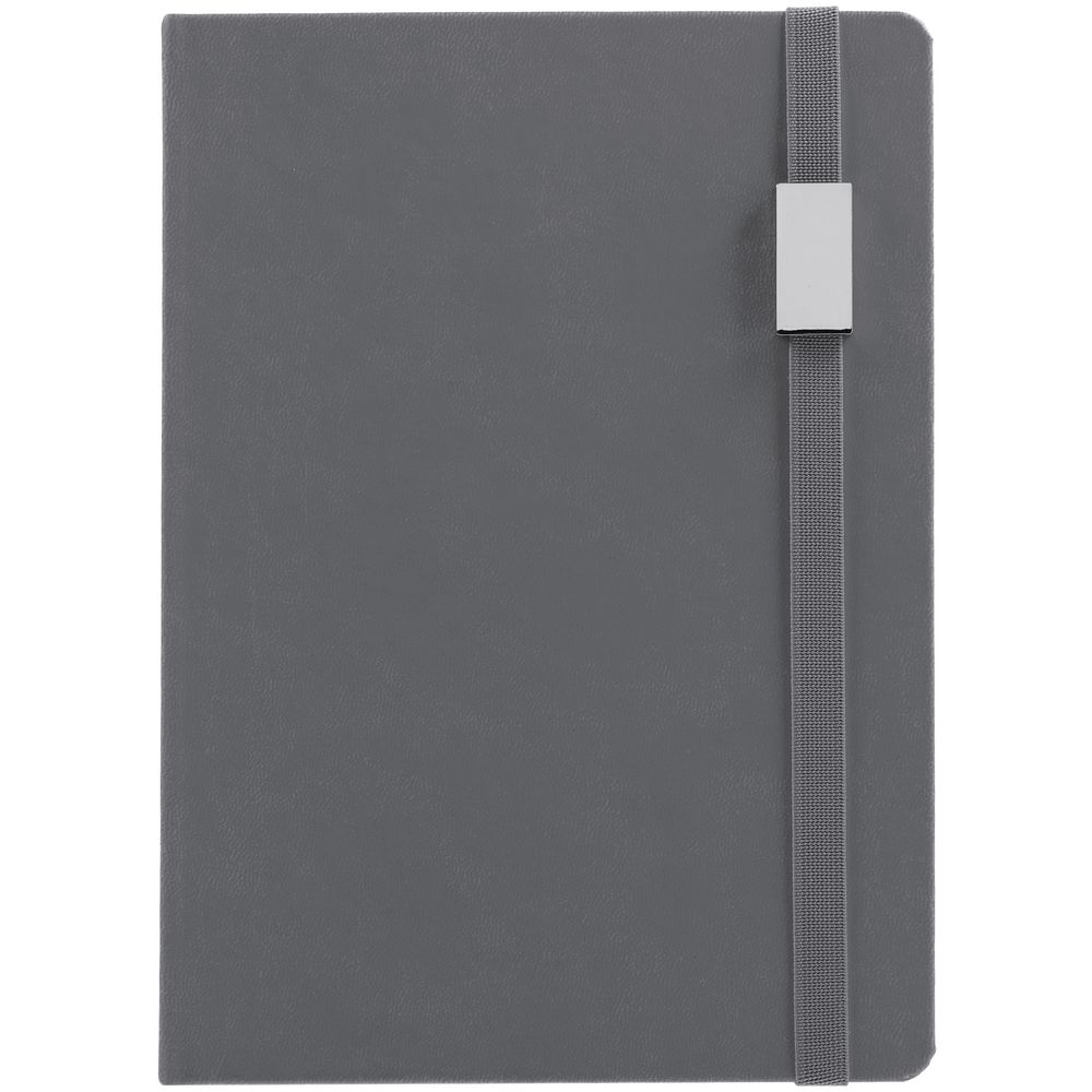 Ежедневник New Factor Metal, серый Ежедневник New Factor Metal, серый