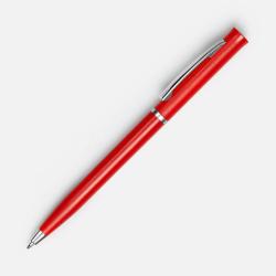 Ручка шариковая Euro Chrome, красная