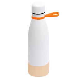 Термобутылка герметичная вакуумная Olivia To Go, белый/оранжевый/бежевый Термобутылка герметичная вакуумная Olivia To Go, белый/оранжевый/бежевый