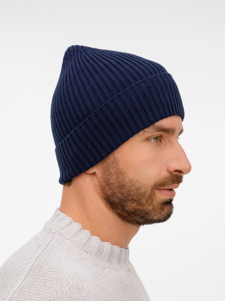 Шапка Catch Match, темно-синяя