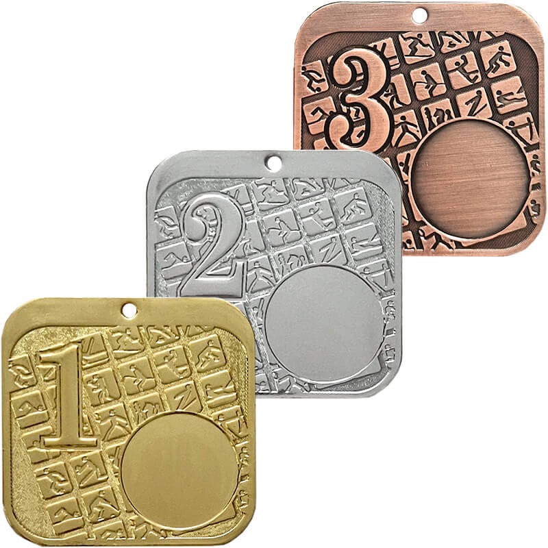 Комплект медалей Филиппка 1,2,3 место