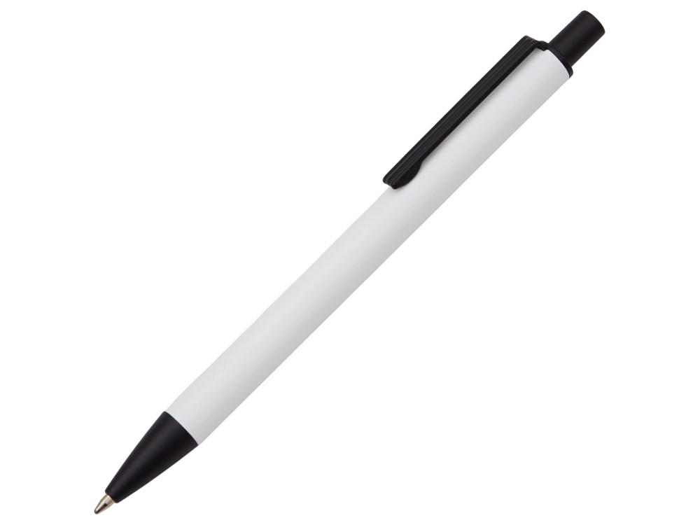 Ручка металлическая шариковая Groove M Recy, белый