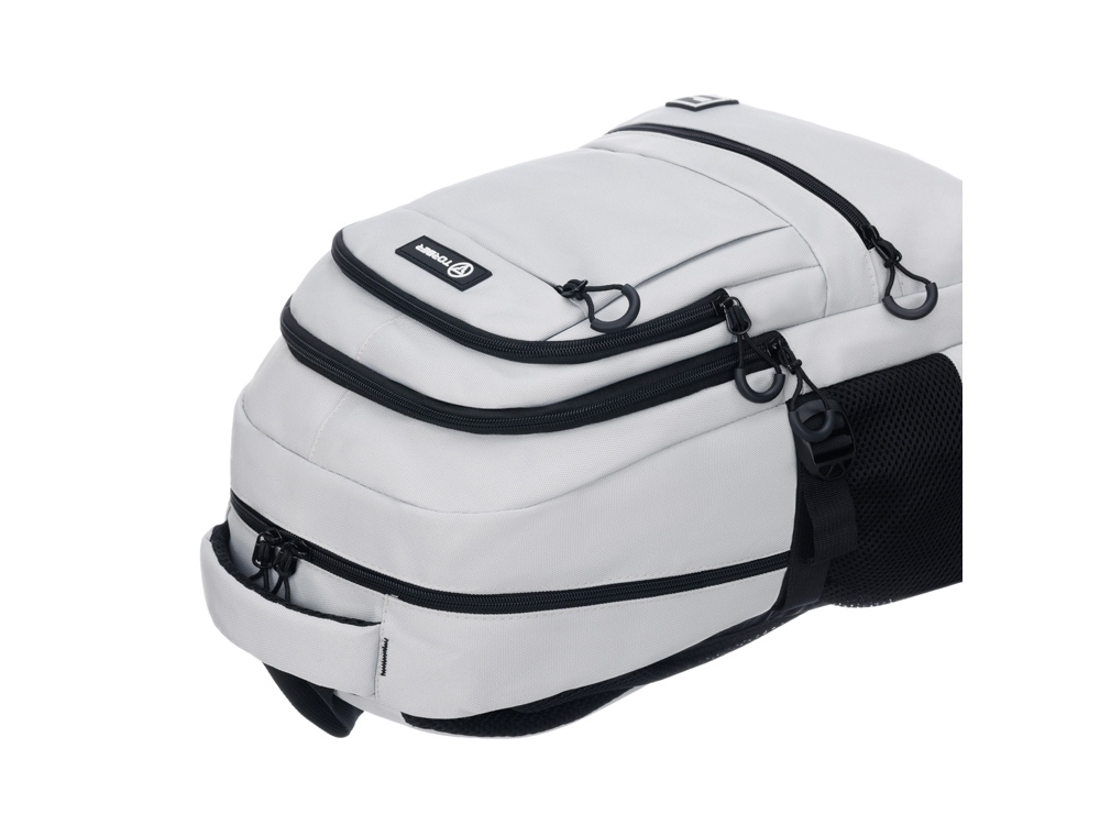 Рюкзак TORBER CLASS X, молочный, 46 х 32 х 13 см + Мешок для сменной обуви в подарок! Рюкзак TORBER CLASS X, молочный, 46 х 32 х 13 см + Мешок для сменной обуви в подарок!