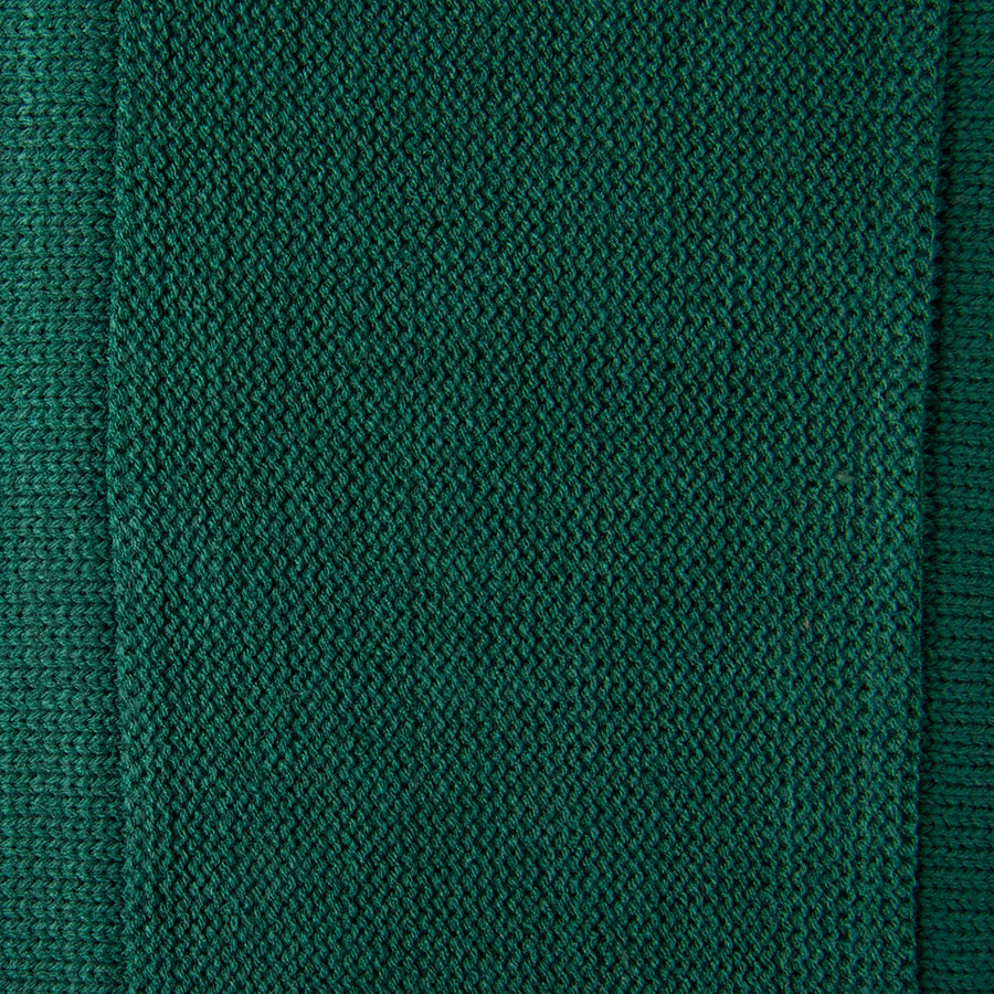 Плед ELSKER MIDI, темно-зеленый, шерсть 30%, акрил 70%, 150*200 см