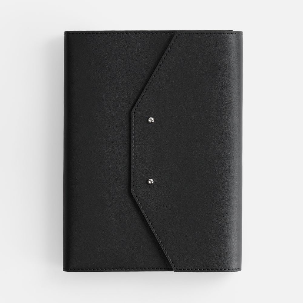 Ежедневник-органайзер Clean Slate, недатированный, черный