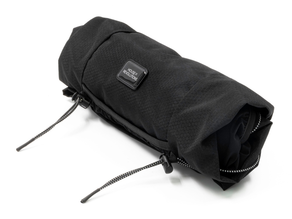 Легкий складывающийся рюкзак-мессенджер Venturer Eco, черный