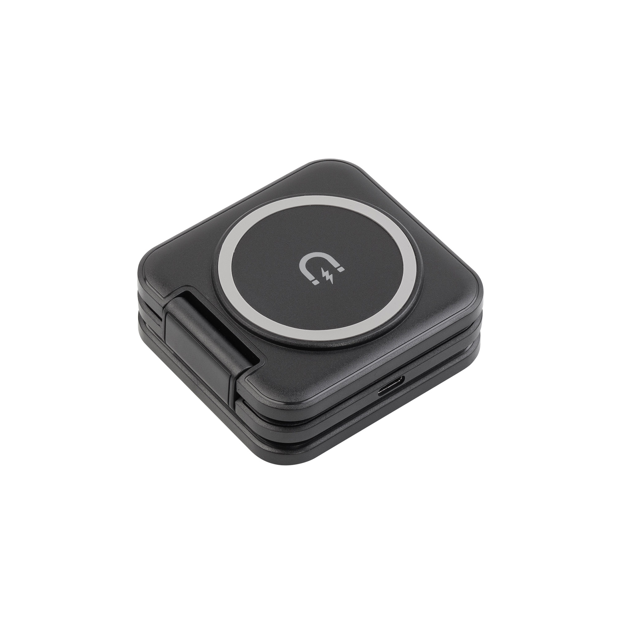 Складная беспроводная (15W) зарядная станция "Flip" с MagSafe