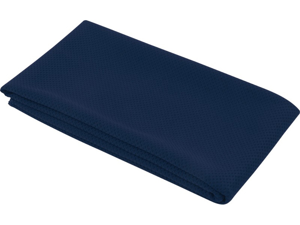 Althea спортивное полотенце 30х80 см - Темно - синий