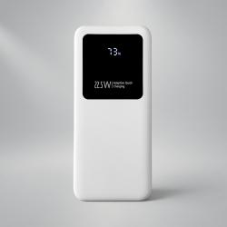 Внешний аккумулятор Kris soft touch, 10000mAh (Белый) Внешний аккумулятор Kris soft touch, 10000mAh (Белый)