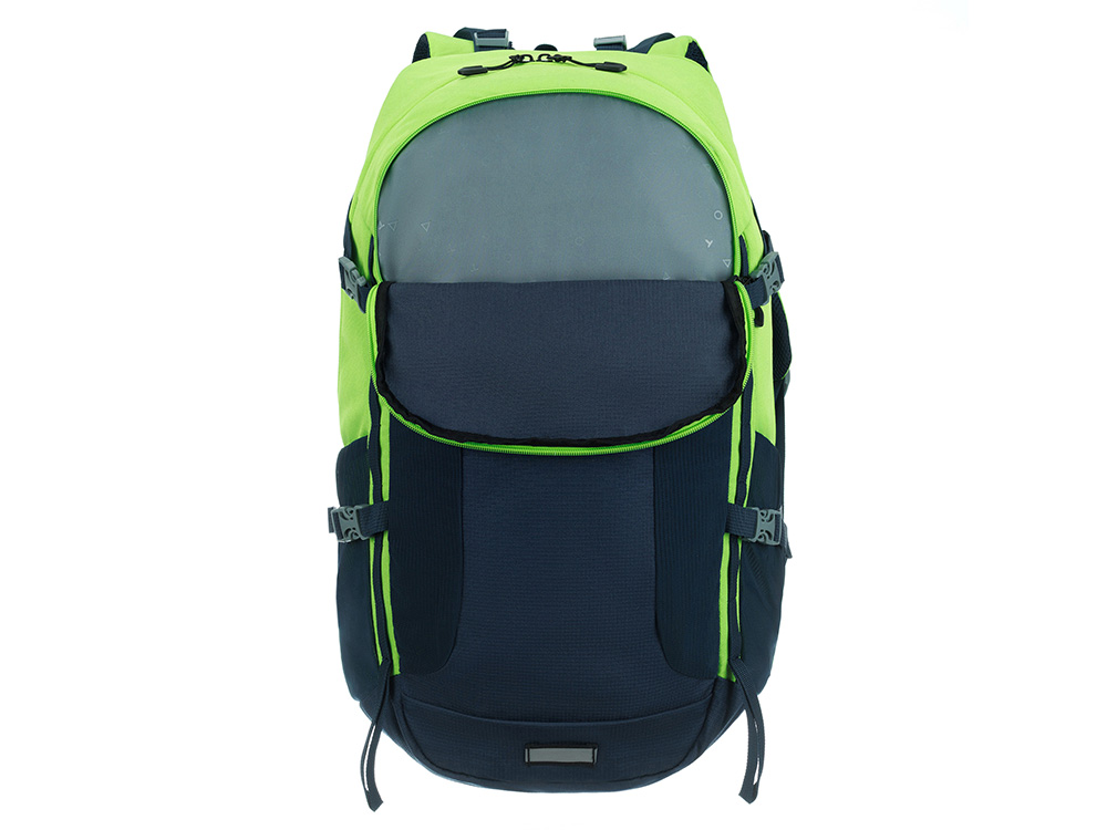 Туристический рюкзак TORBER КЕМПИНГ, синий/салатовый, полиэстер, 36 х 54 х 16 см Туристический рюкзак TORBER КЕМПИНГ, синий/салатовый, полиэстер, 36 х 54 х 16 см