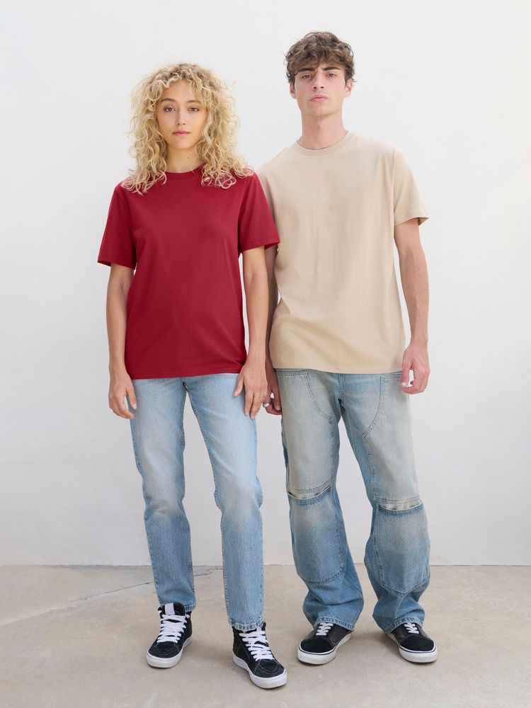 Футболка унисекс Legend, молочно-белая с темно-синим