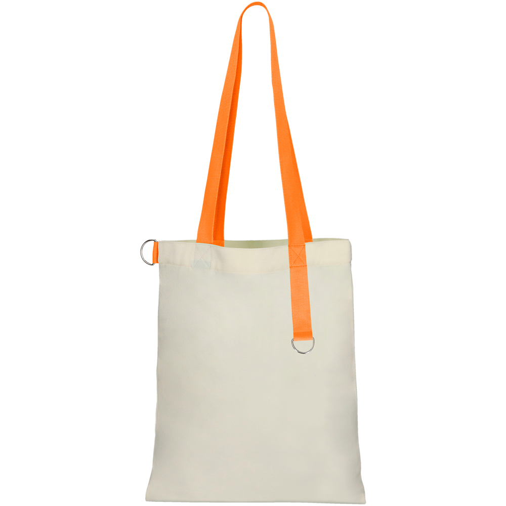 Сумка для покупок White GLOW 325 г/м², оранжевая