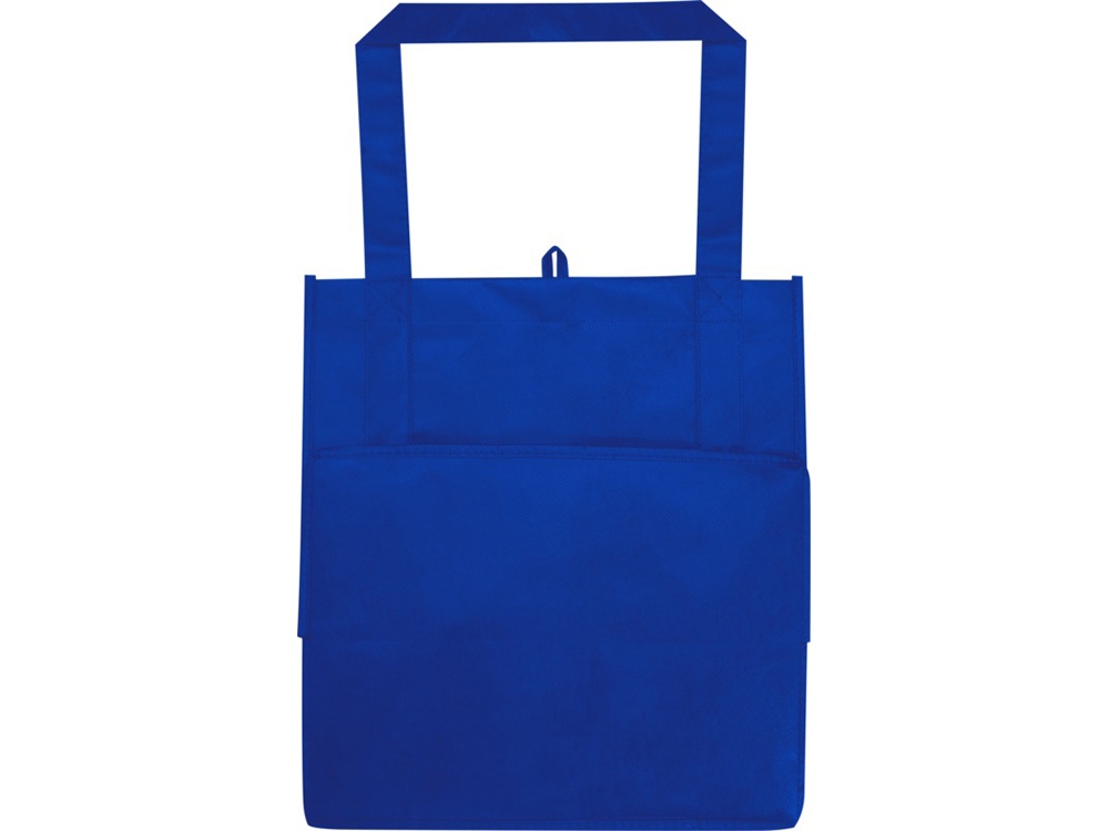 Liberty эко-сумка с прочным днищем объемом 6 л из нетканого материала, переработанного по стандарту GRS, королевский синий Liberty эко-сумка с прочным днищем объемом 6 л из нетканого материала, переработанного по стандарту GRS, королевский синий