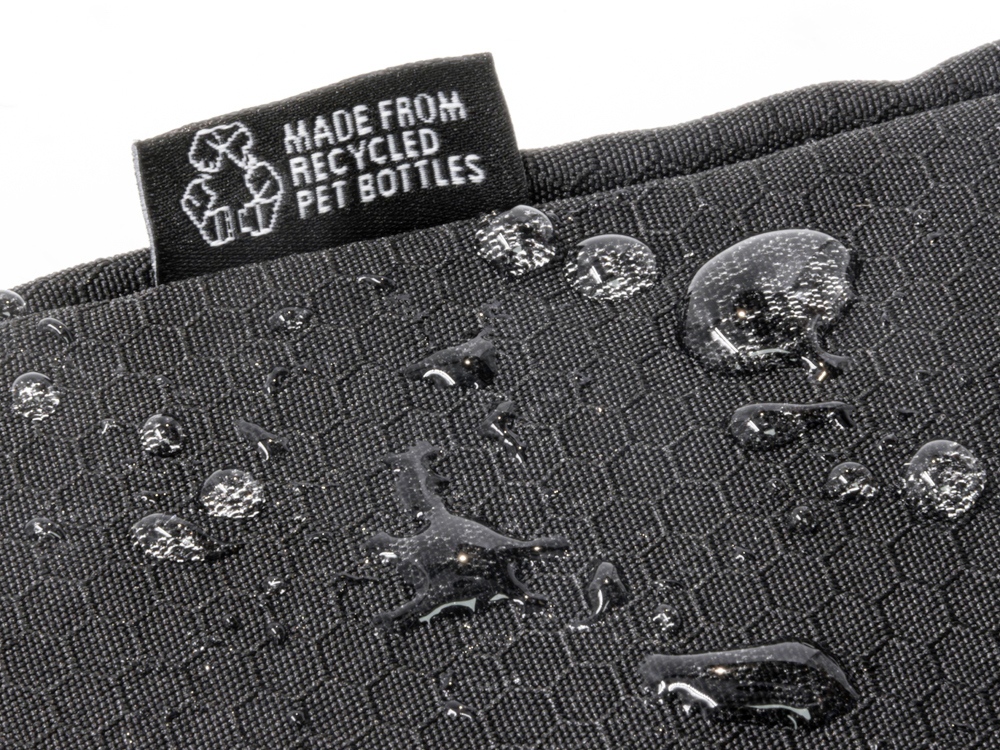 Легкий складывающийся рюкзак-мессенджер Venturer Eco, черный