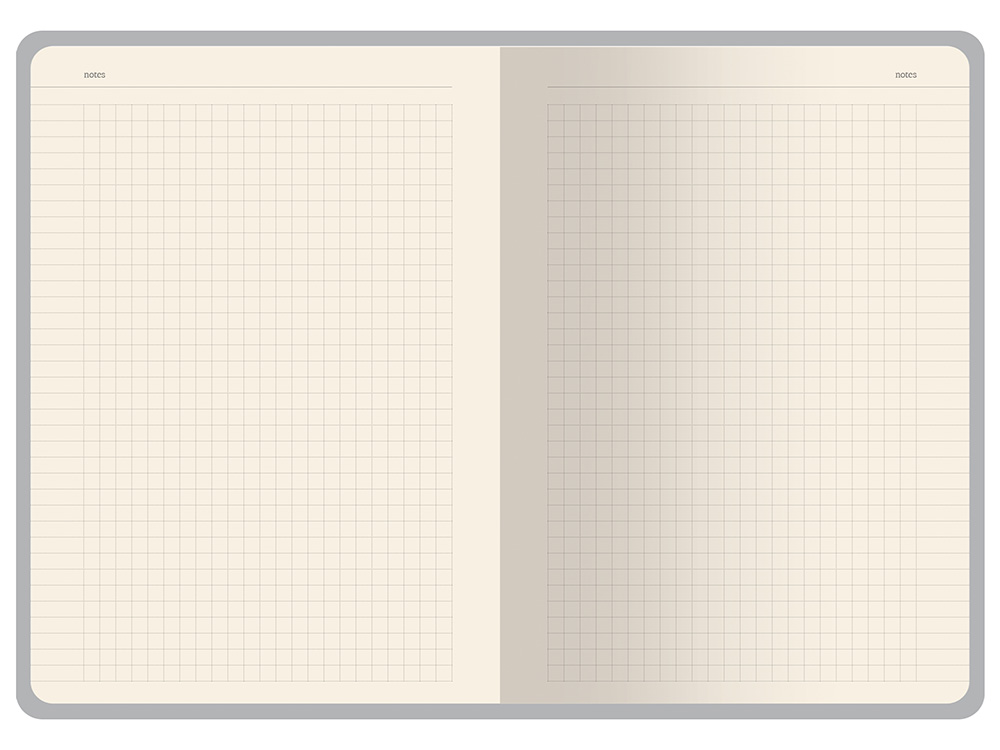 Бизнес-тетрадь А5 Pragmatic Contrast, 40 листов в клетку, черный с голубым срезом