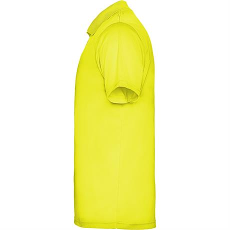 Футболка поло MONZHA мужская, ФЛУОРЕСЦЕНТНЫЙ ЖЕЛТЫЙ 2XL