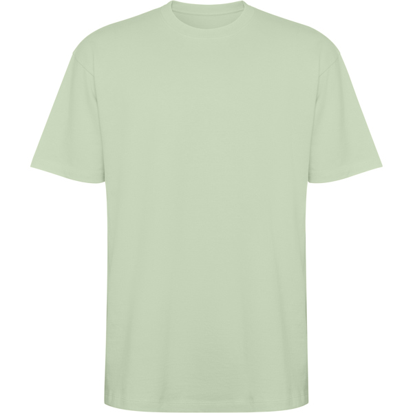 Футболка оверсайз BULL, ТУМАННО-ЗЕЛЕНЫЙ XS