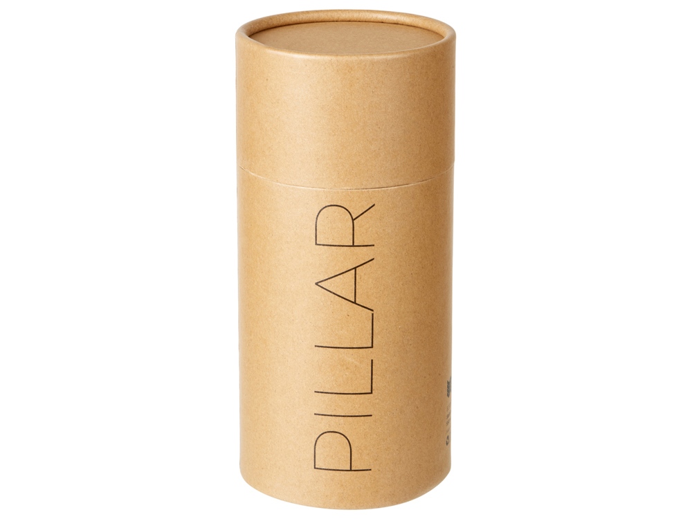 Герметичная вакуумная термокружка Pillar,550 мл, серебристый (Р)