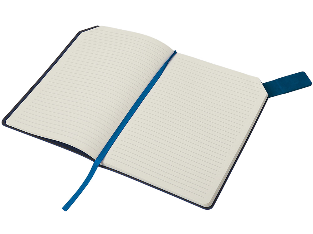 Блокнот А5 в гибкой обложке Chaplin, синий