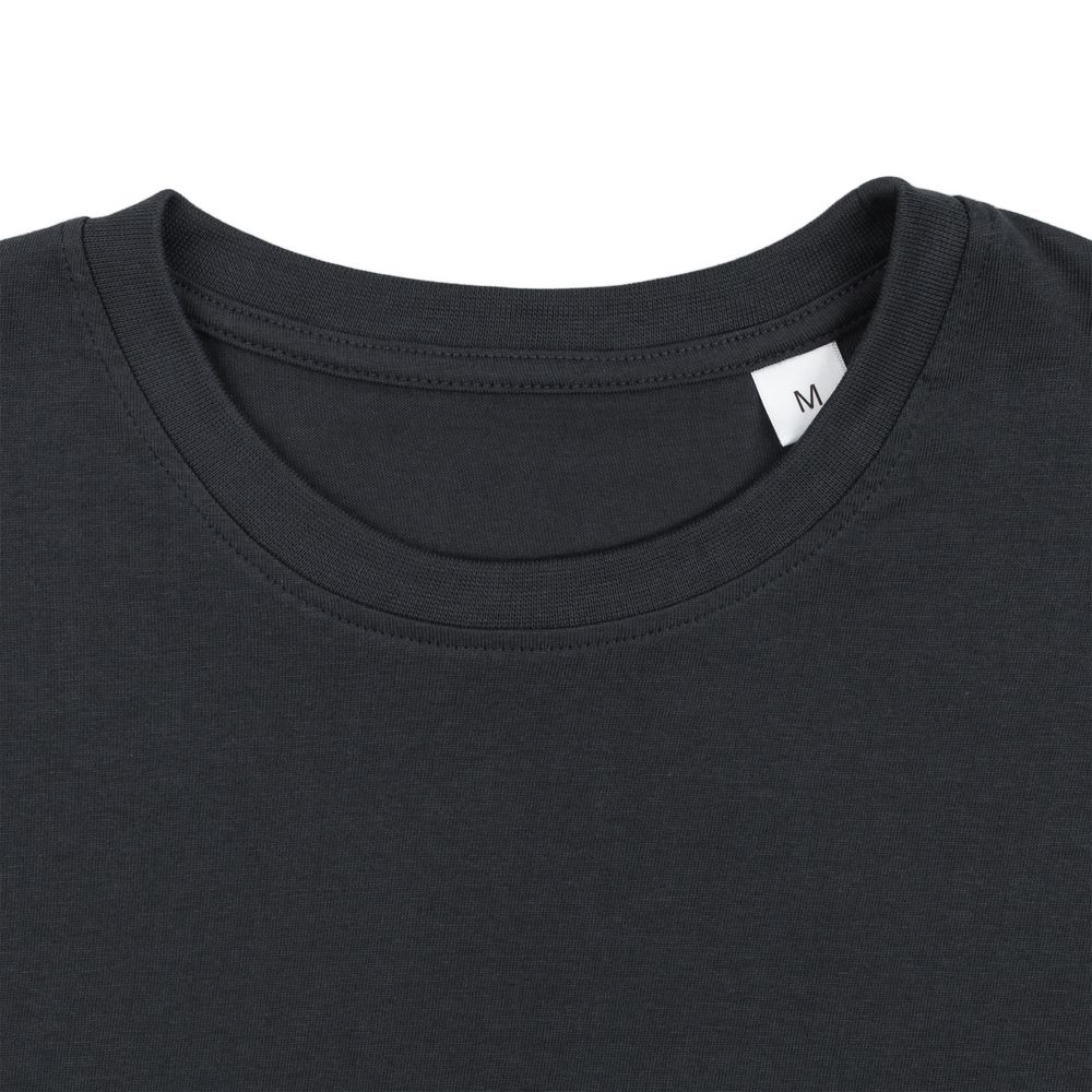 Футболка унисекс T-Bolka 180, темно-серая (графит)