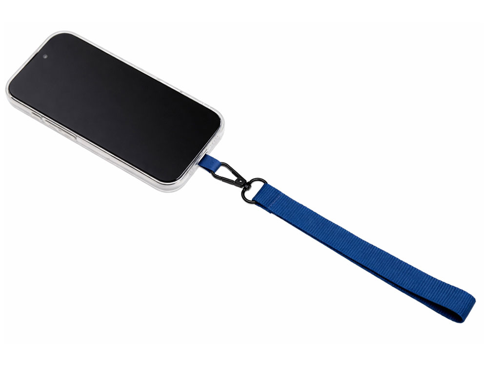 Ремешок на руку для телефона Рист, темно-синий Ремешок на руку для телефона Рист, темно-синий