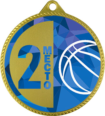 Медаль Баскетбол 2 место