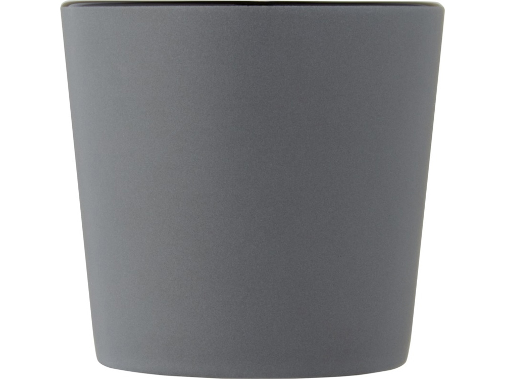 Cali Керамическая кружка объемом 370 мл с матовой отделкой, черный матовый