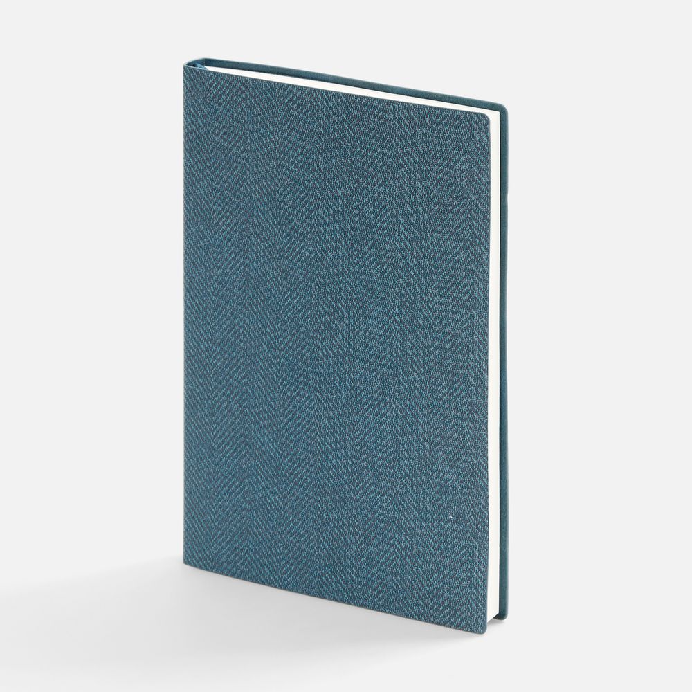 Ежедневник-органайзер Twill, недатированный, синий