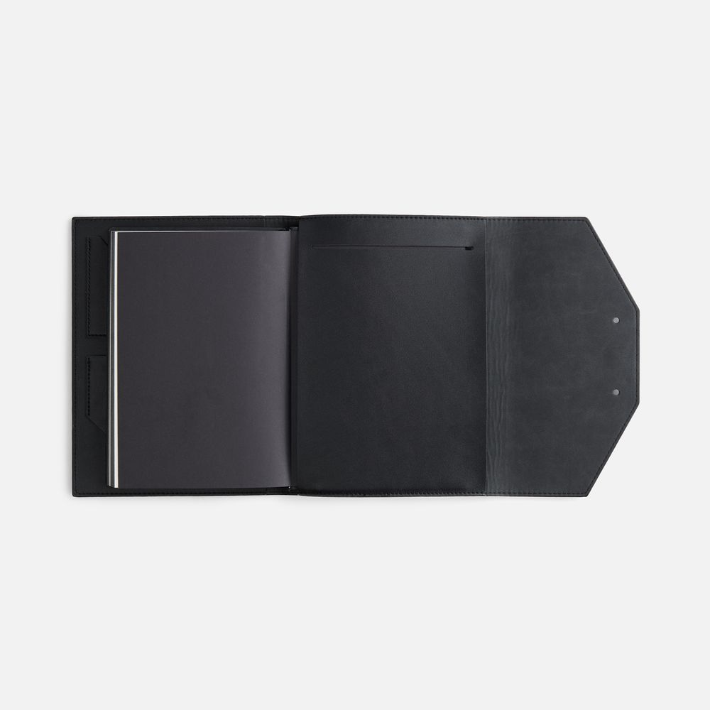 Ежедневник-органайзер Clean Slate, недатированный, черный