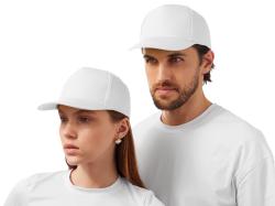 Бейсболка Мемфис 230 5-панельная, белый Бейсболка Мемфис 230 5-панельная, белый