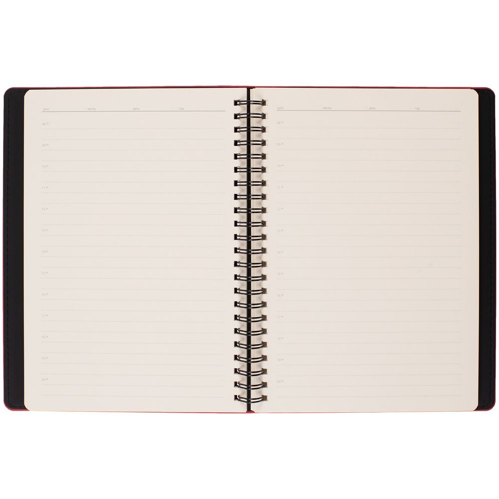 Ежедневник Spring Urban на заказ, недатированный, красный Ежедневник Spring Urban на заказ, недатированный, красный