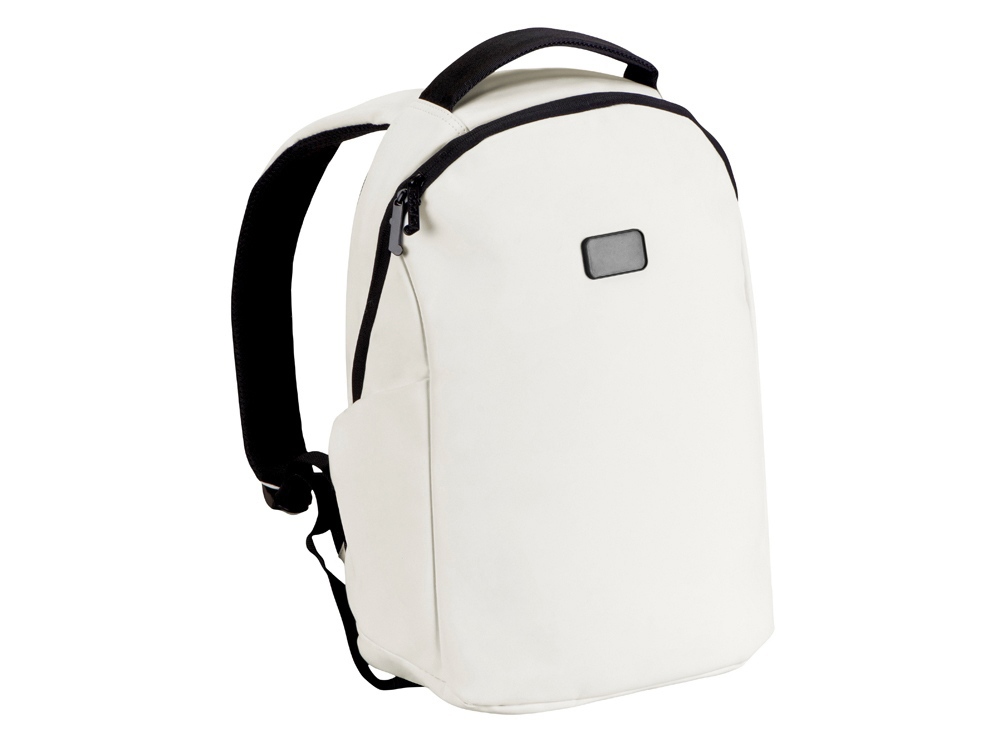 Рюкзак Sofit для ноутбука из экокожи, молочный