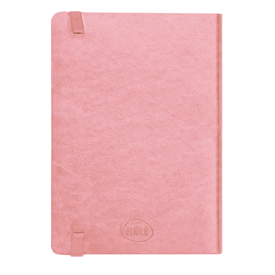 Ежедневник недатированный Boomer, А5,  светло-розовый, кремовый блок, без обреза