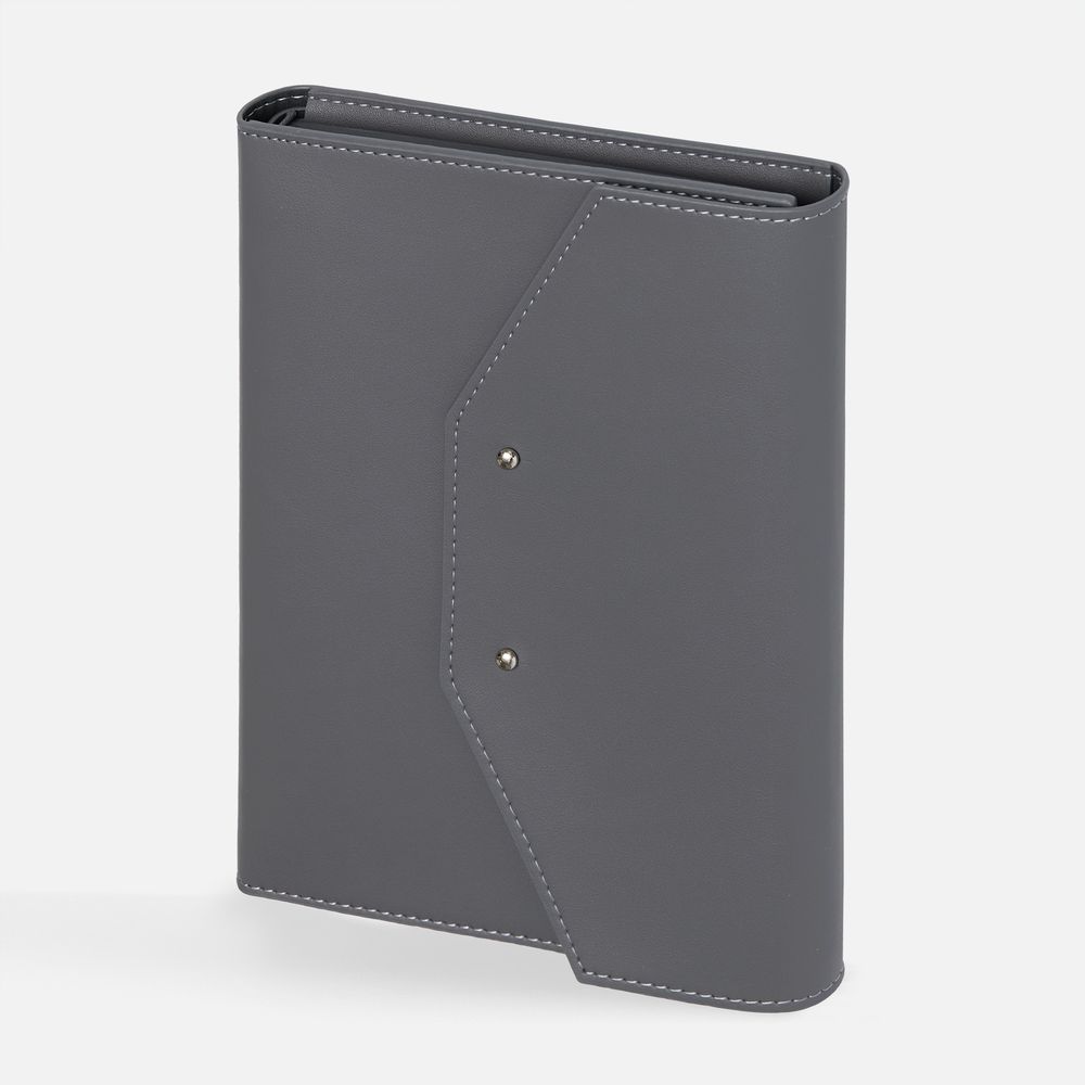 Ежедневник-органайзер Clean Slate, недатированный, серый