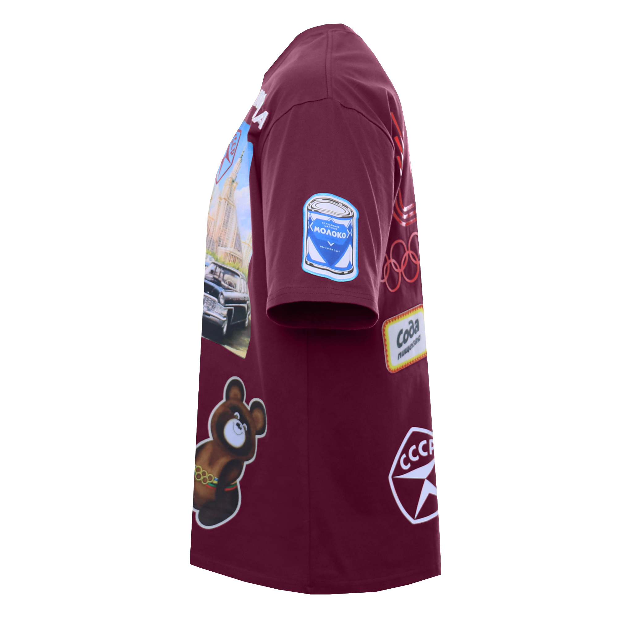 Футболка оверсайз STAN хлопок 240, 56_CCCР