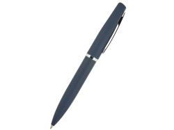 Ручка Portofino шариковая  автоматическая, синий металлический корпус, 1.0 мм, синяя