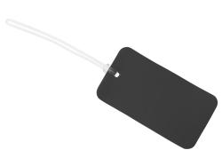 Багажная бирка Favor на силиконовой петле, черный Багажная бирка Favor на силиконовой петле, черный