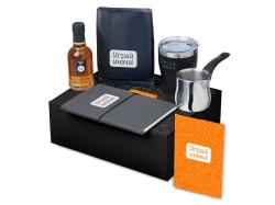 Подарочный набор Re:y. Routine с туркой, термокружкой и кофе Подарочный набор Re:y. Routine с туркой, термокружкой и кофе