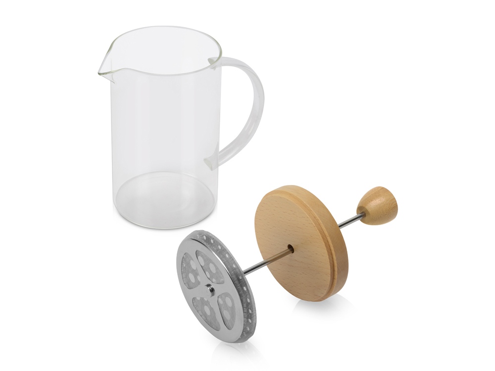 Френч-пресс с деревянной крышкой Siesta, 800мл