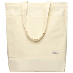 Сумка для покупок JETTA 325 г/м² с шильдом - самолёт, натуральный