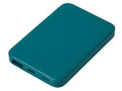 Внешний аккумулятор Simp, 5000 мАч, зеленый