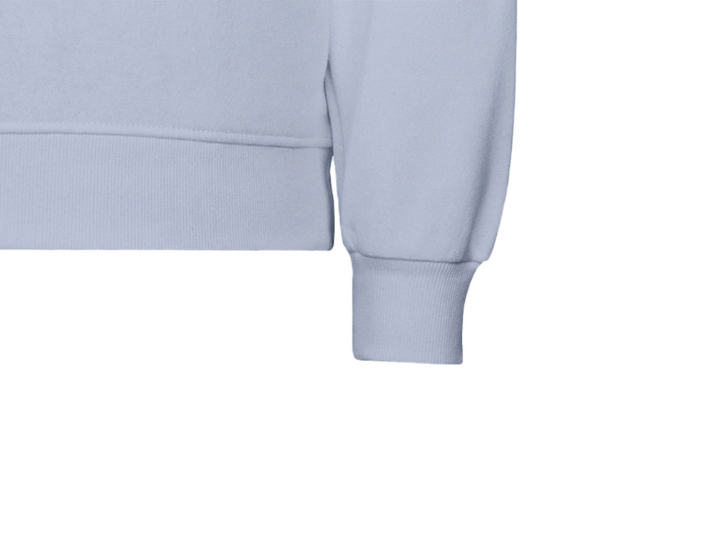 Толстовка с капюшоном оверсайз Lisbon унисекс, небесно-голубой