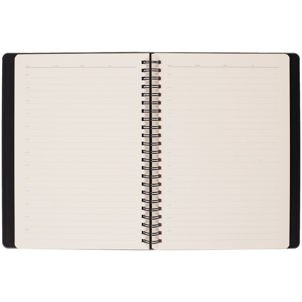 Ежедневник Spring Urban на заказ, недатированный, серый Ежедневник Spring Urban на заказ, недатированный, серый