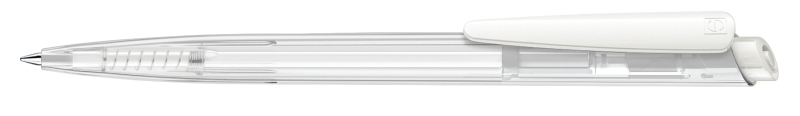2602 Шариковая ручка Dart Clear белый clear