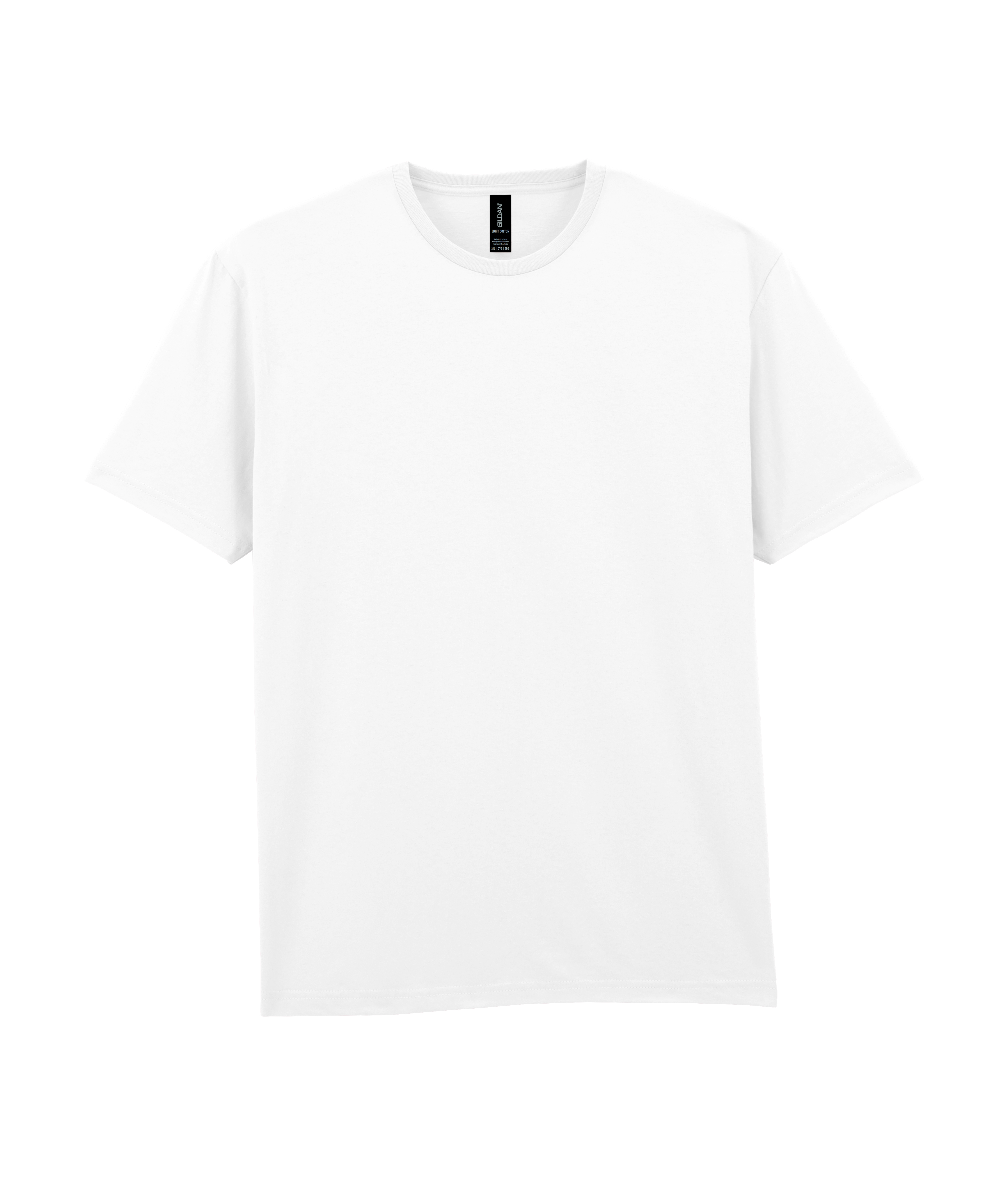 Футболка LIGHT COTTON, БЕЛЫЙ L