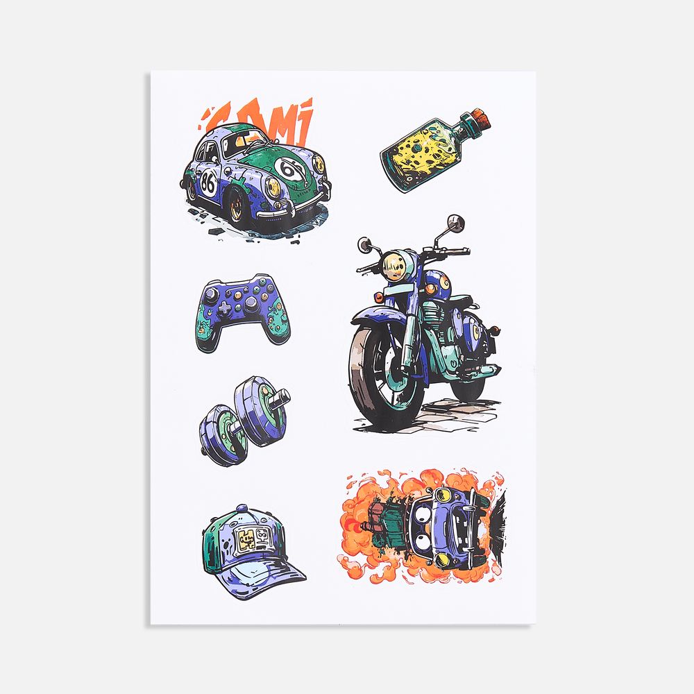 Стикерпак бумажный Thematic, для мужчин