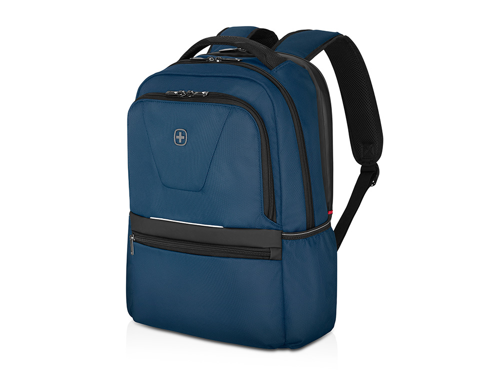 Рюкзак WENGER XE Resist 16, синий, переработанный ПЭТ/Полиэстер, 30х20х44 см, 23 л.