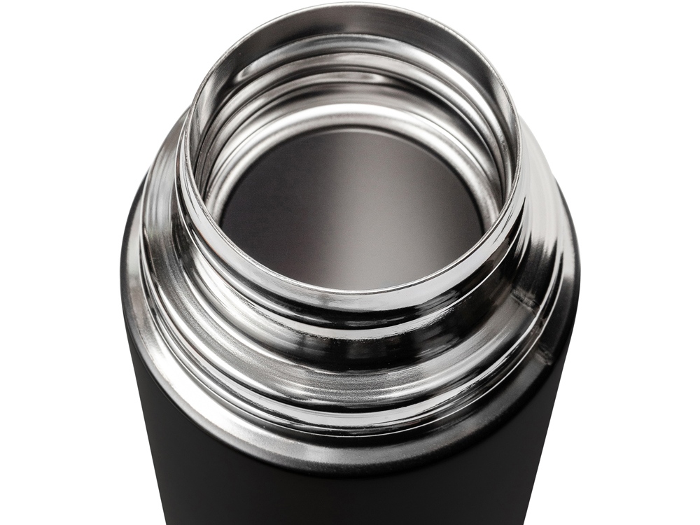 Термос Relaxika 101 (1 литр), черный (без лого)