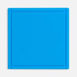 Лейбл из ПВХ Dzeta, L, голубой