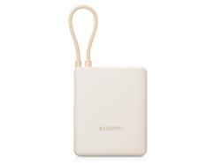 Внешний аккумулятор со встроенным кабелем Xiaomi Power Bank 10000mAh (Integrated Cable) Tan GL